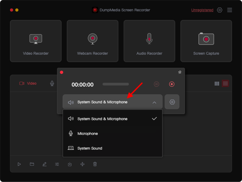 Adjust Settings for Audio Recorder