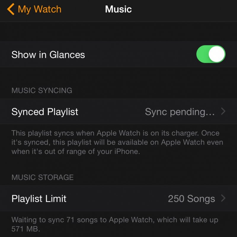 Synkronisera låtar för att spela Amazon Music på Apple Watch