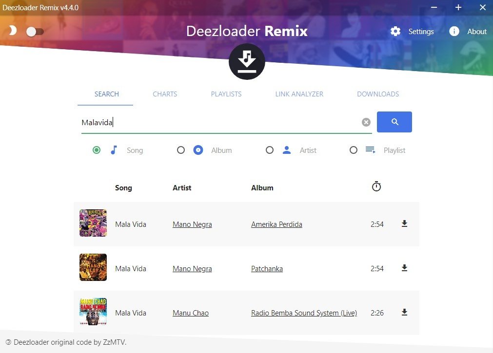 Remix di Deezloader