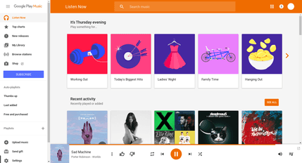 Finding Play My Music on Google Play Music