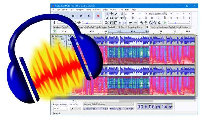 Audacity ljudinspelare