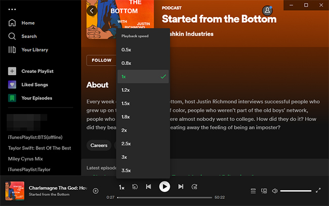 The Process to Change Spotify Playback Speed on Windows