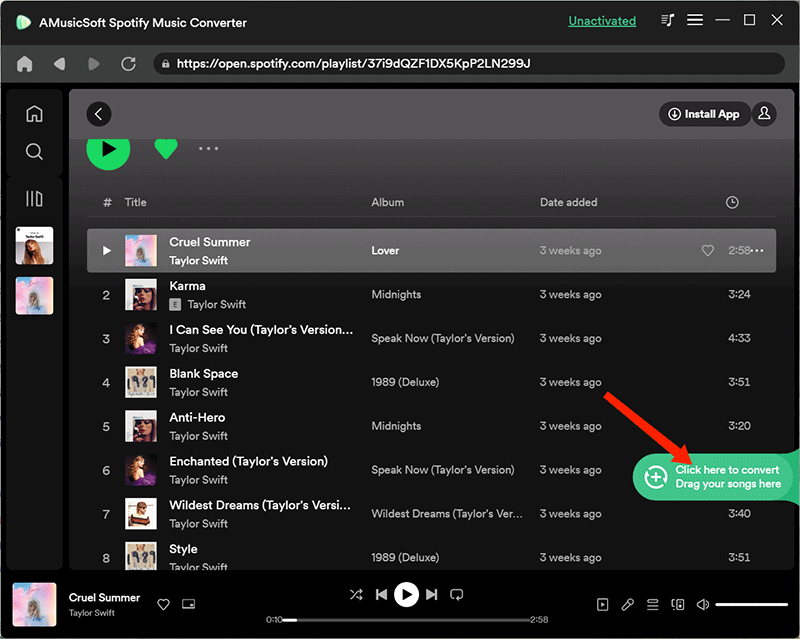 AMusicSoft Spotify Music Converter