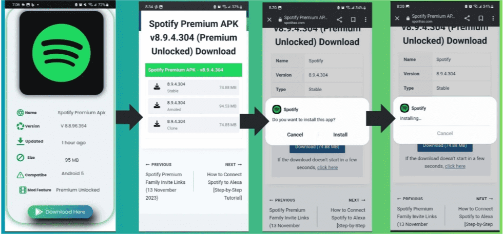 Download Spotify Premium APK