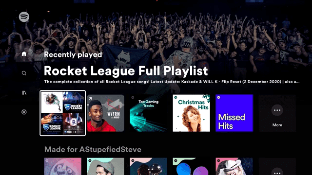 Играть Spotify на PS4