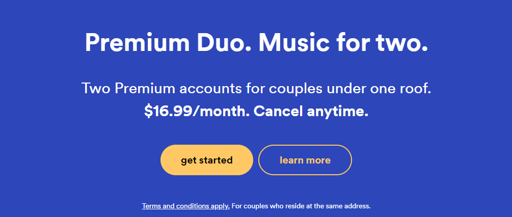 Spotify Premium Dúo Nuevo Precio