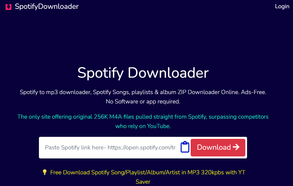 轉 Spotify 至 MP3 使用 SpotiSongDownloader