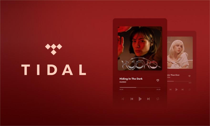 Aplikacja Tidal Music