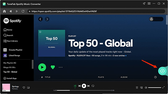 TuneFab Conversor de Música Spotify