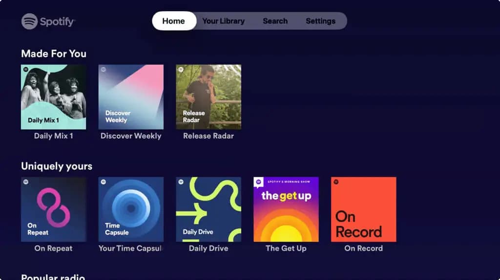 kullanım Spotify Apple TV'de