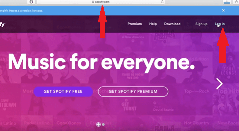 Ga naar uw Spotify Website om te verwijderen Spotify Account