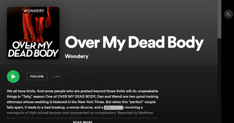 Over My Dead Body Podcast